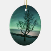 Noord-Lights Tree Keramisch Ornament (Rechts)