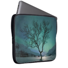 Noord-Lights Tree Laptop Sleeve