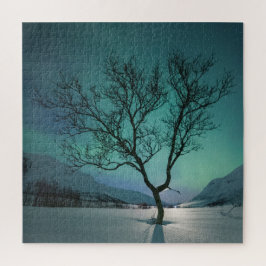 Noord-Lights Tree Legpuzzel
