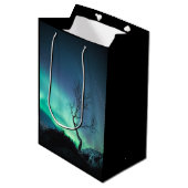 Noord-Lights Tree Medium Cadeauzakje (Voorkant Gekanteld)