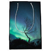 Noord-Lights Tree Medium Cadeauzakje (Voorkant)