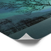 Noord-Lights Tree Poster (Hoek)