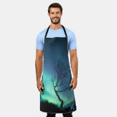 Noord-Lights Tree Schort (Gedragen)