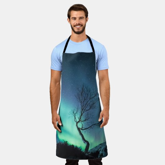 Noord-Lights Tree Schort (Gedragen)