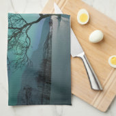 Noord-Lights Tree Theedoek (Quarter Fold)