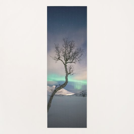 Noord-Lights Tree Yogamat (Voorkant)