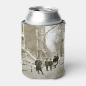 NOORD LINCOLN PARK CHICAGO W. VAN MENOMINEE 1890'S BLIKJESKOELER (Blikje Voorkant)