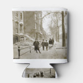 NOORD LINCOLN PARK CHICAGO W. VAN MENOMINEE 1890'S BLIKJESKOELER (Achterkant)