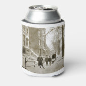 NOORD LINCOLN PARK CHICAGO W. VAN MENOMINEE 1890'S BLIKJESKOELER (Blikje Achterkant)