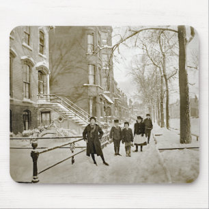 NOORD LINCOLN PARK CHICAGO W. VAN MENOMINEE 1890'S MUISMAT