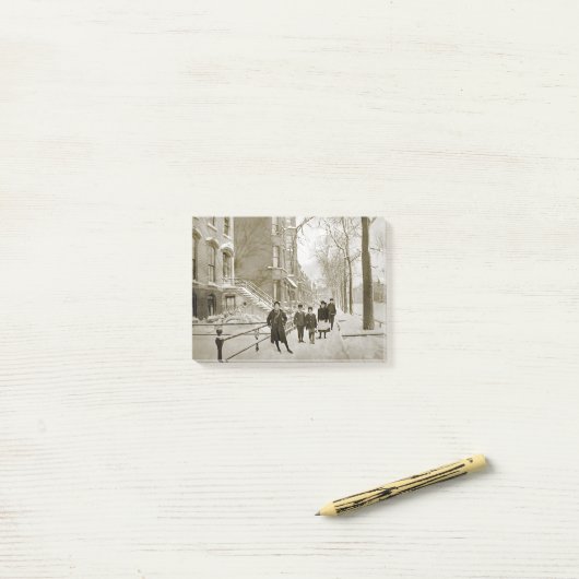 NOORD LINCOLN PARK CHICAGO W. VAN MENOMINEE 1890'S POST-IT® NOTES (Op bureau)