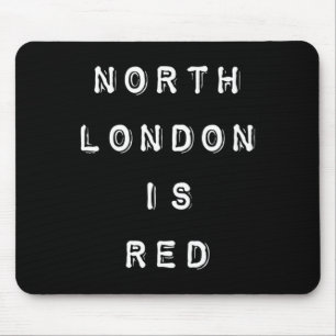 Noord-Londen is Rood - Arsenal Coyg Voetbalslogan Muismat