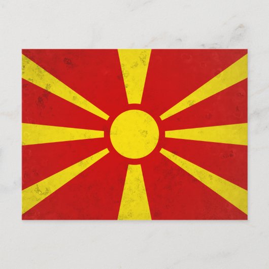 Noord-Macedonië Briefkaart (Voorkant)