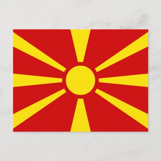 Noord-Macedonië Briefkaart (Voorkant)