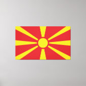 Noord-Macedonië Canvas Afdruk (Voorkant)