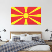 Noord-Macedonië Canvas Afdruk (Insitu (Slaapkamer))