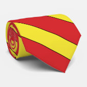 Noord-Macedonië: Elegante patriottische Stropdas (Opgerold)