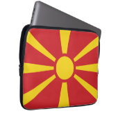 Noord-Macedonië Laptop Sleeve (Voorkant Rechts)