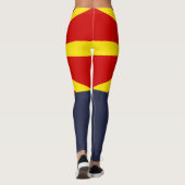 Noord-Macedonië Leggings (Achterkant)