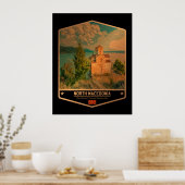 Noord-Macedonië Poster (Keuken)