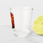 Noord-Macedonië Shot Glas (Rechts)