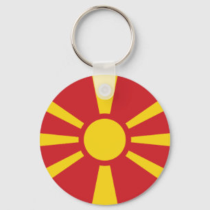 Noord-Macedonië Sleutelhanger