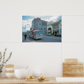 Noord-Main St. Wilkes-Barre Pa. Poster (Keuken)