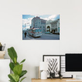 Noord-Main St. Wilkes-Barre Pa. Poster (Thuiskantoor)