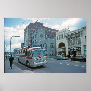 Noord-Main St. Wilkes-Barre Pa. Poster