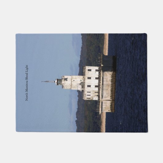Noord-Manitou Shoal Light-deurmat Deurmat (Voorkant)