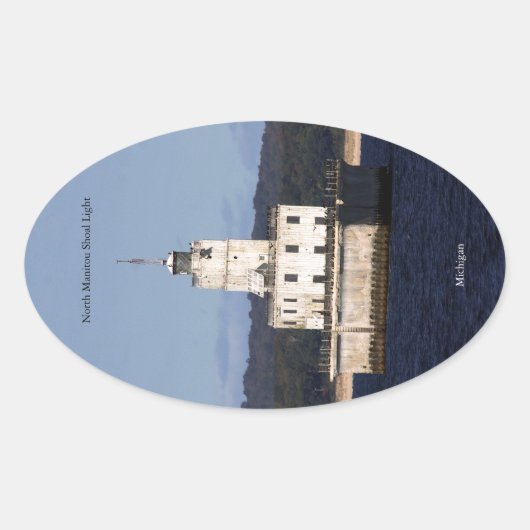 Noord-Manitou Shoal Light sticker (Voorkant)