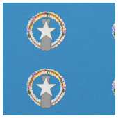NOORD-MARIANA-EILANDSE VLAG STOF (Close Up)