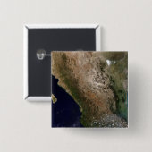 Noord-Mexico 2 Vierkante Button 5,1 Cm (Voorkant /achterkant)