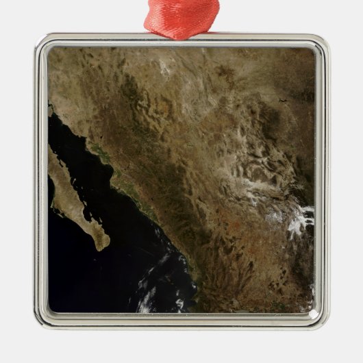 Noord-Mexico Metalen Ornament (Voorkant)