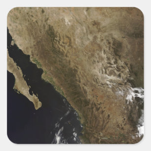 Noord-Mexico Vierkante Sticker