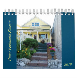 Noord-Michigan Flower Calendar Kalender