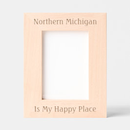 Noord-Michigan - Laser geëtst Lijst Gegraveerde Lijstjes