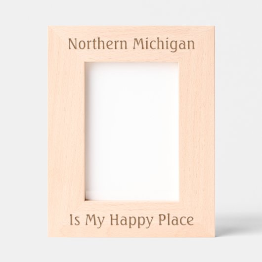 Noord-Michigan - Laser geëtst Lijst Gegraveerde Lijstjes (Voorkant)