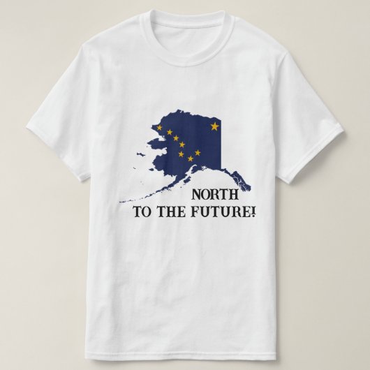 Noord naar Alaskadag T-shirt (Design voorkant)