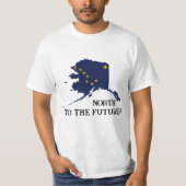 Noord naar Alaskadag T-shirt (Voorkant)