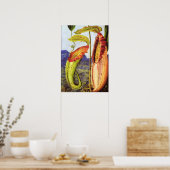 Noord - Nepenthes Iana 1876 Poster (Keuken)