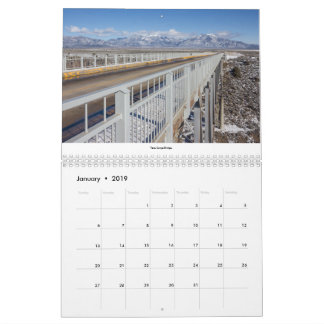 Noord-Nieuw-Mexico fotokalender Kalender