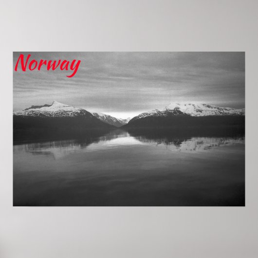 Noord-Noorwegen Poster (Voorkant)
