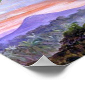 Noord - olie en vruchten van sterculia parviflora poster (Hoek)