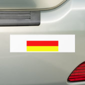 Noord-Ossetië.jpg Bumpersticker (Op auto)