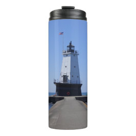 Noord Pierhead Lighthouse, Ludington, MI Thermosbeker