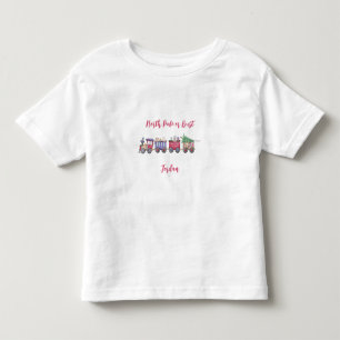 Noord-Pole of Bust Speelgoed Train Child's Name Kinder Shirts