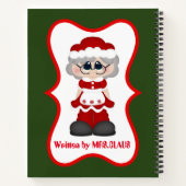 Noord-Pole recepten van mevrouw Claus Notitieboek (Achterkant)