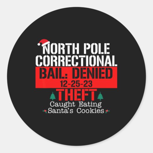 noord-pool correctionele borgtocht ontkende diefst ronde sticker (Voorkant)