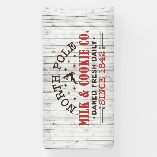 Noord-poolkookbedrijf Spandoek (Verticaal)